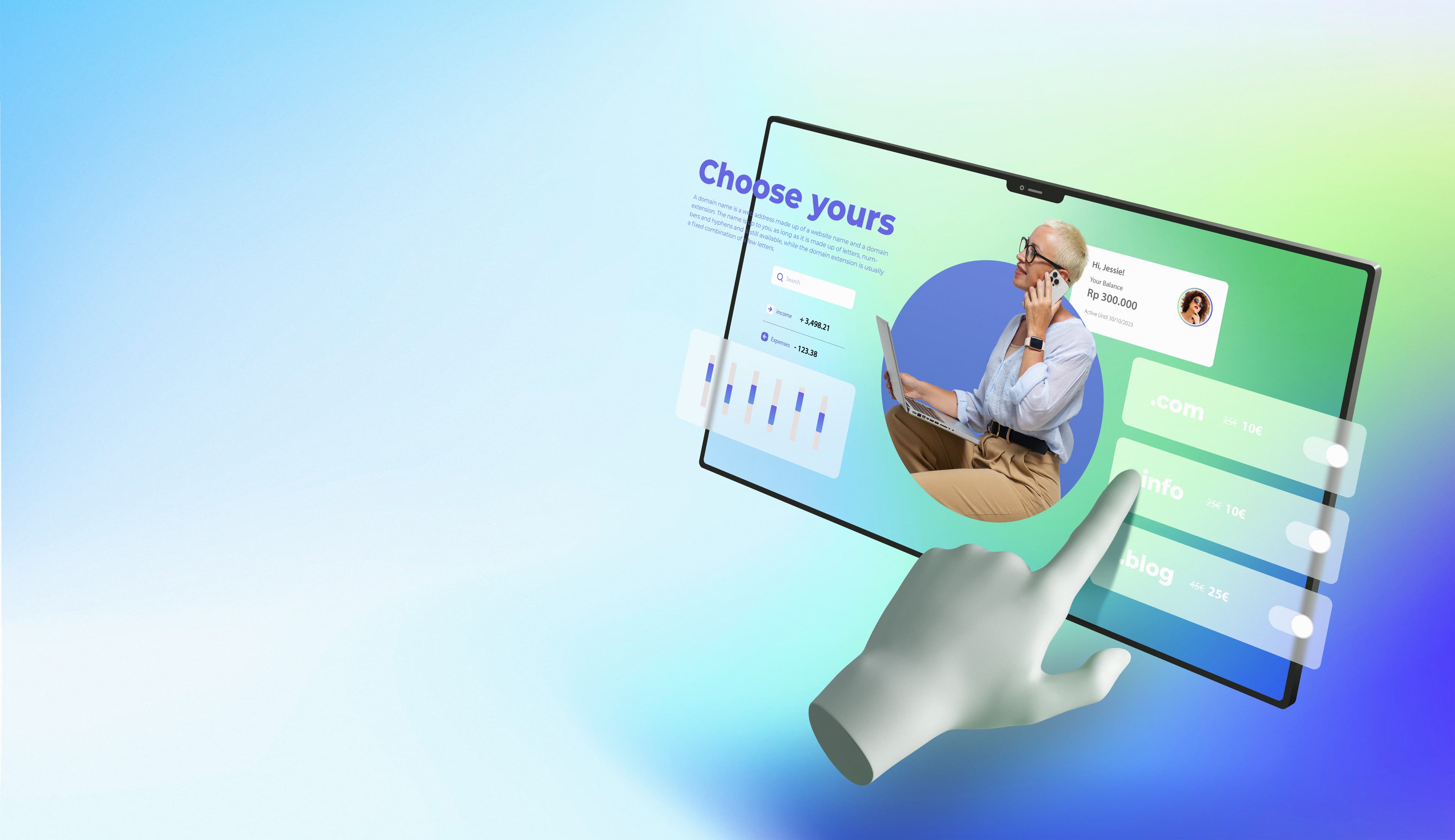 Website design and development showcase